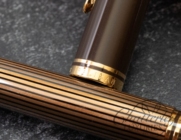 Pelikan Souverän M800 Special Edition Brown Black Fountain Pen - Image 5
