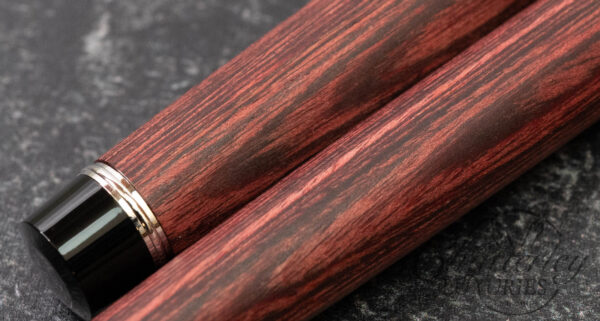 Pilot Legno 89s Deep Red Wooden Fountain Pen - Image 4