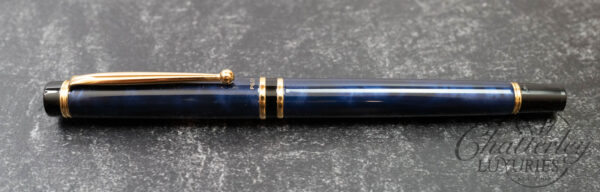 Pilot Grance Blue Marbled Fountain Pen - Image 2