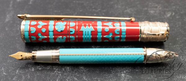 Montblanc Patron of the Arts 888 Limited Edition Moctezuma I Fountain Pen - Image 3