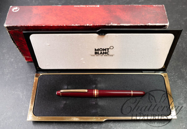 Montblanc Meisterstuck Classique Bordeaux Fountain Pen - Image 4