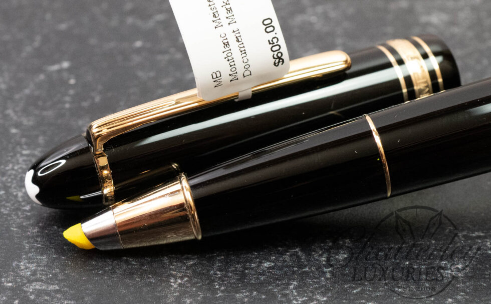 Montblanc Meisterstück LeGrand Black Resin Document Marker