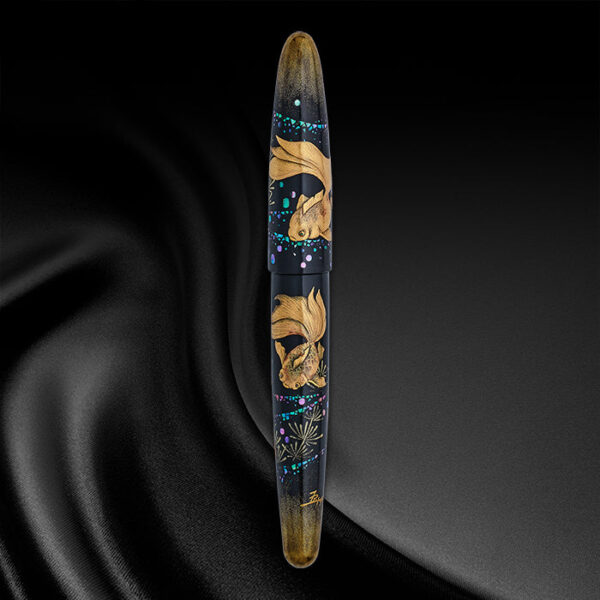 Taccia Empress Goldfish Suaka Limited Edition Fountain Pen - Image 2