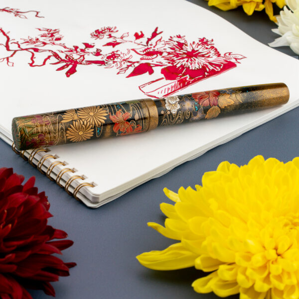 Namiki Emperor Blooming Flowers in Profusion (100 Flowers) Limited Edition Emperor Fountain Pen - Image 4