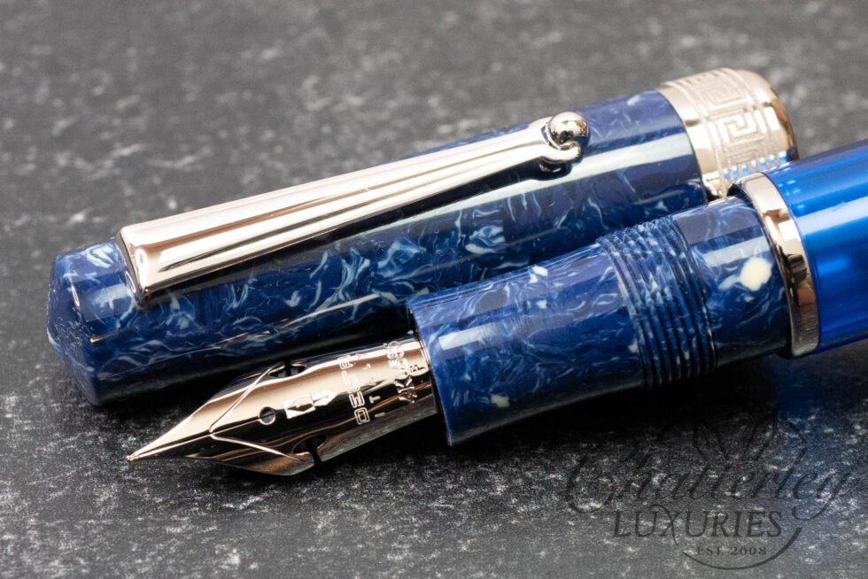 Delta Lapis Blue Celluloid 188 Limited Edition Fountain Pen