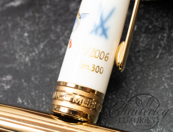 Montblanc Mythical Creatures Yellow Tiger Annual Edition 2006 Fountain Pen - Image 5