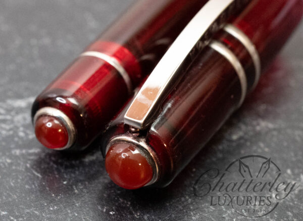 Visconti Homo Sapiens Demo Stones Ruby Fountain Pen - Image 3