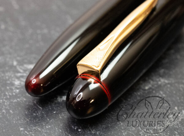 Platinum Izumo Akatame (Red) Urushi Fountain Pen - Image 3