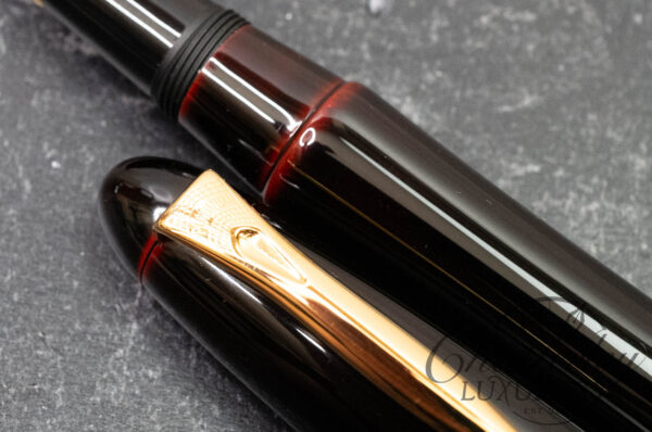 Platinum Izumo Akatame (Red) Urushi Fountain Pen - Image 4