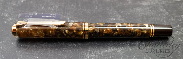 Pelikan M800 Renaissance Brown Fountain Pen - Image 2