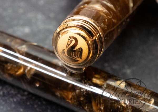 Pelikan M800 Renaissance Brown Fountain Pen - Image 4