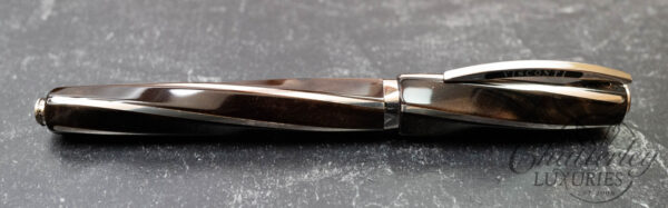Visconti Divina Elegance Maxi Brown Fountain Pen - Image 3