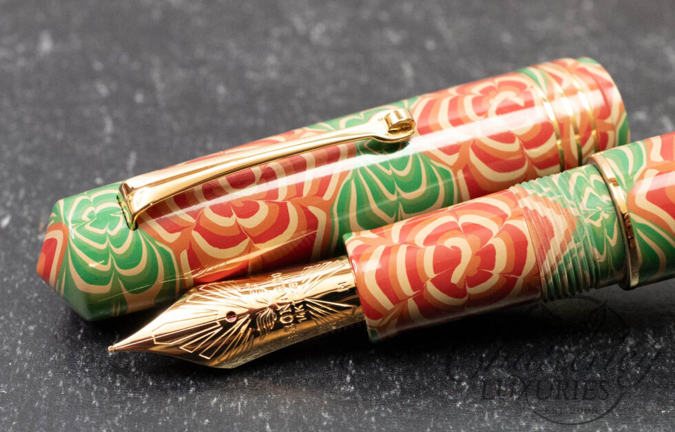 Leonardo Momento Zero Grande Ebonite "Rose" Fountain Pen
