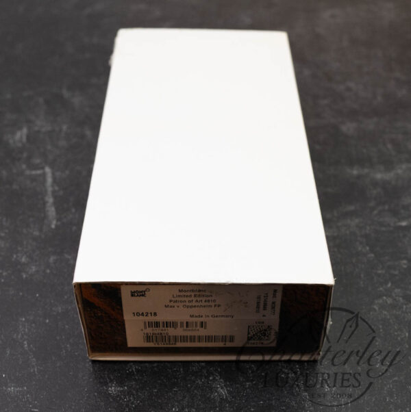 Montblanc Max Von Oppenheim Patron of Art Limited Edition 4810 Fountain Pen (SEALED)