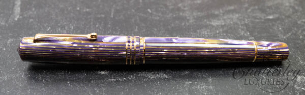 Leonardo Momento Zero Grande Leonarco "Gold Amethyst" Fountain Pen - Image 2