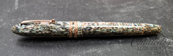 Leonardo Cigar LeonArco "Abalone" Celluloid Fountain Pen - Image 2