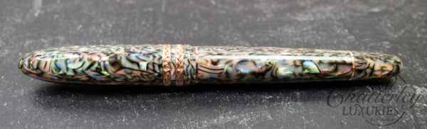 Leonardo Cigar LeonArco "Abalone" Celluloid Fountain Pen - Image 3