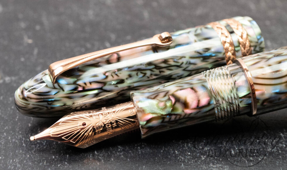 Leonardo Cigar LeonArco "Abalone" Celluloid Fountain Pen
