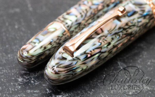 Leonardo Cigar LeonArco "Abalone" Celluloid Fountain Pen - Image 5