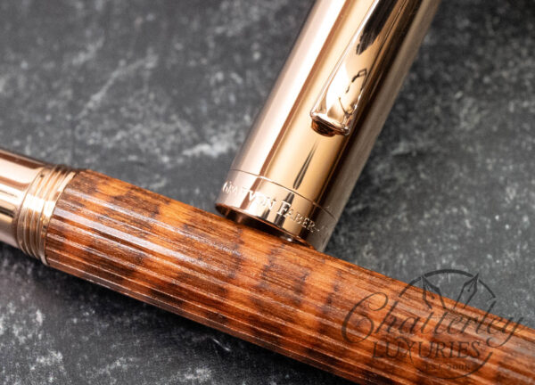 Graf von Faber-Castell Special Edition Classic Snakewood in Rose Gold Fountain Pen - Image 7