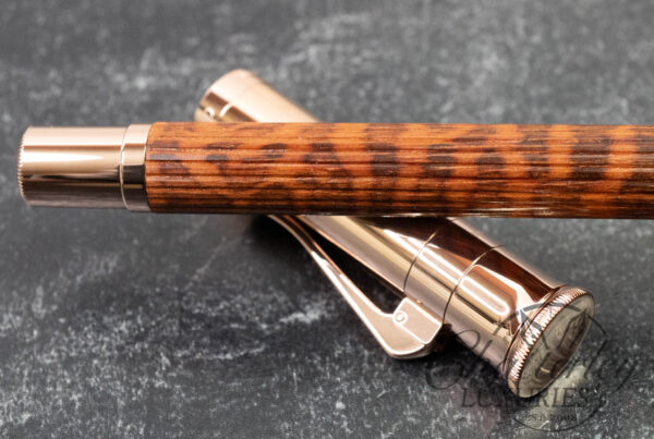 Graf von Faber-Castell Special Edition Classic Snakewood in Rose Gold Fountain Pen - Image 9