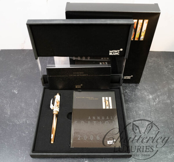 Montblanc Venetian Carnival Pantalone Annual Edition 2006 Fountain Pen - Image 7