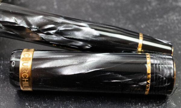 Conway Stewart Churchill Classic Grey Union Flag Fountain Pen - Image 6
