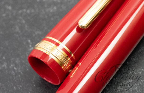 Sailor 1911L Red Fountain Pen - Image 4