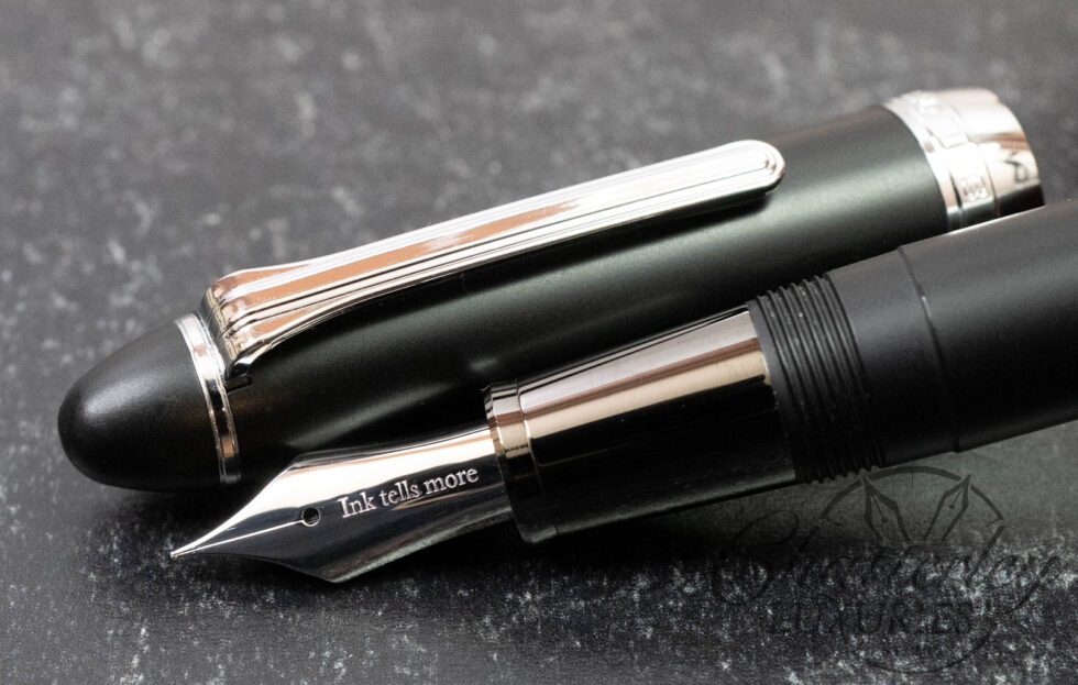 Sailor x BUNGUBOX 1911L "Ink tells more" Nib Matte Black Fountain Pen