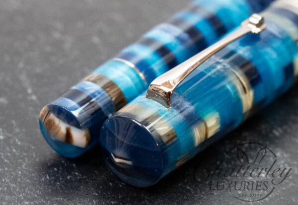 Leonardo Momento Zero Grande Mosaico Hawaii Fountain Pen - Image 4