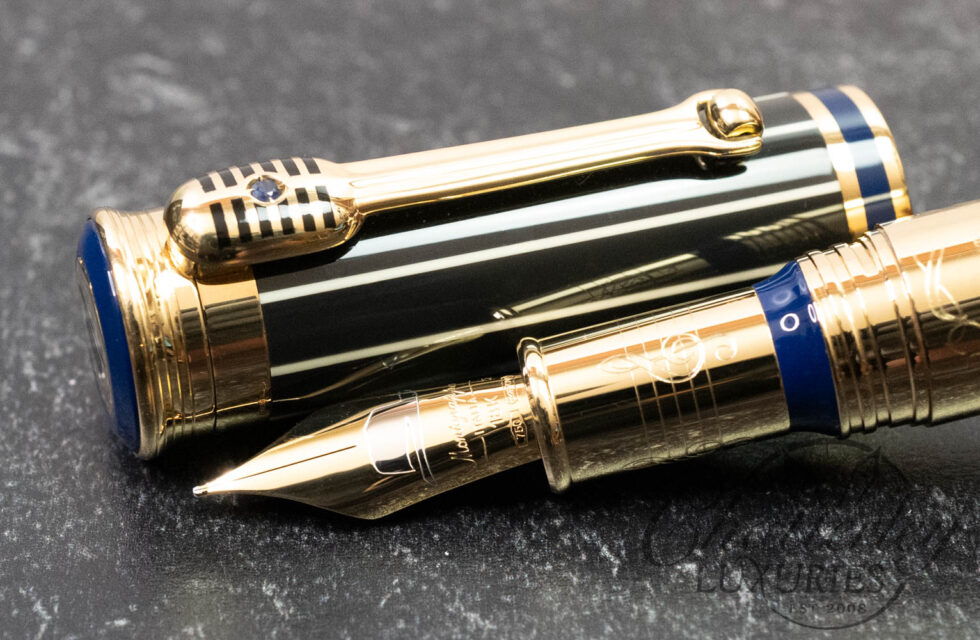 Montegrappa Icons Frank Sinatra Solid Gold Trim Limited Edition Fountain Pen