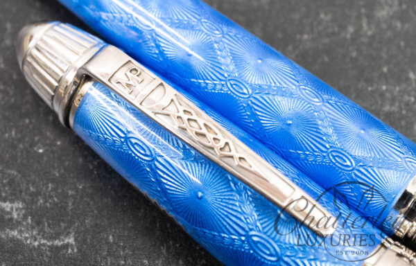 Michel Perchin Russian Eagle Blue Limited Edition Fountain Pen - Image 7