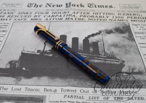 Visconti R.M.S. Titanic Celluloid Limited Edition Fountain Pen - Image 9