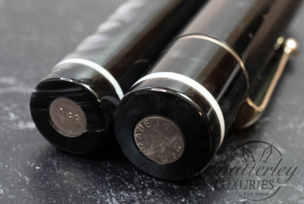 Bexley Giant Pen Platinum Grey #12 Nib Fountain Pen - Image 4