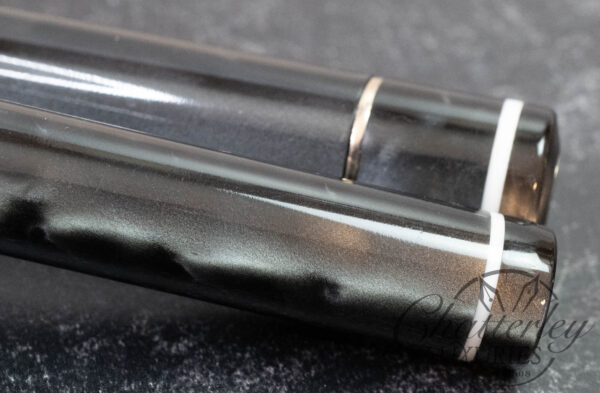 Bexley Giant Pen Platinum Grey #12 Nib Fountain Pen - Image 6