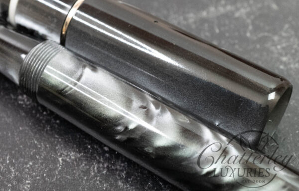 Bexley Giant Pen Platinum Grey #12 Nib Fountain Pen - Image 5