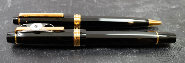 Diplomat Classic Collection 1922 Black Fountain Pen and Ballpoint Set - Image 2