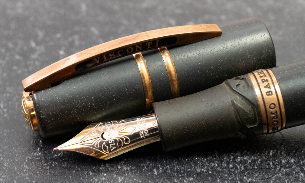 Visconti Homo Sapiens Bronze Age Lava Fountain Pen