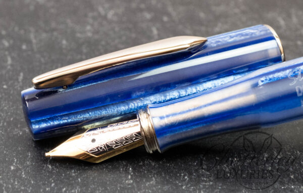 Stipula Duetto Pacific Blue Fountain Pen