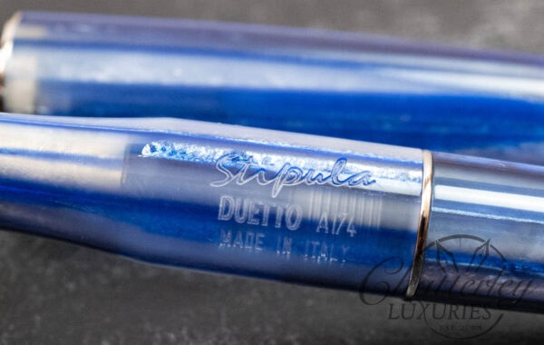 Stipula Duetto Pacific Blue Fountain Pen - Image 5