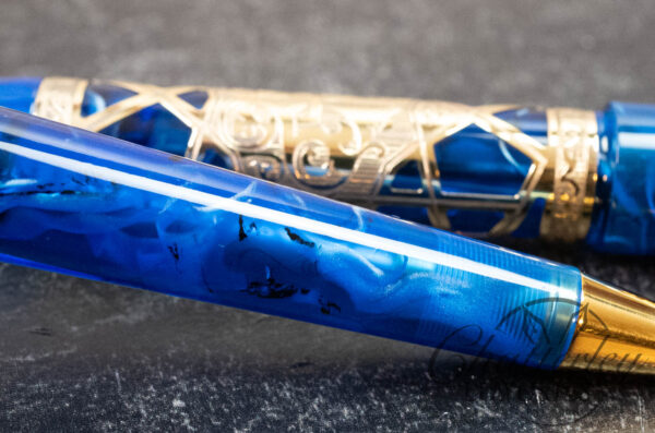 Visconti Empire Vermeil Overlay Limited Edition Fountain Pen and Ballpoint Set - Image 10