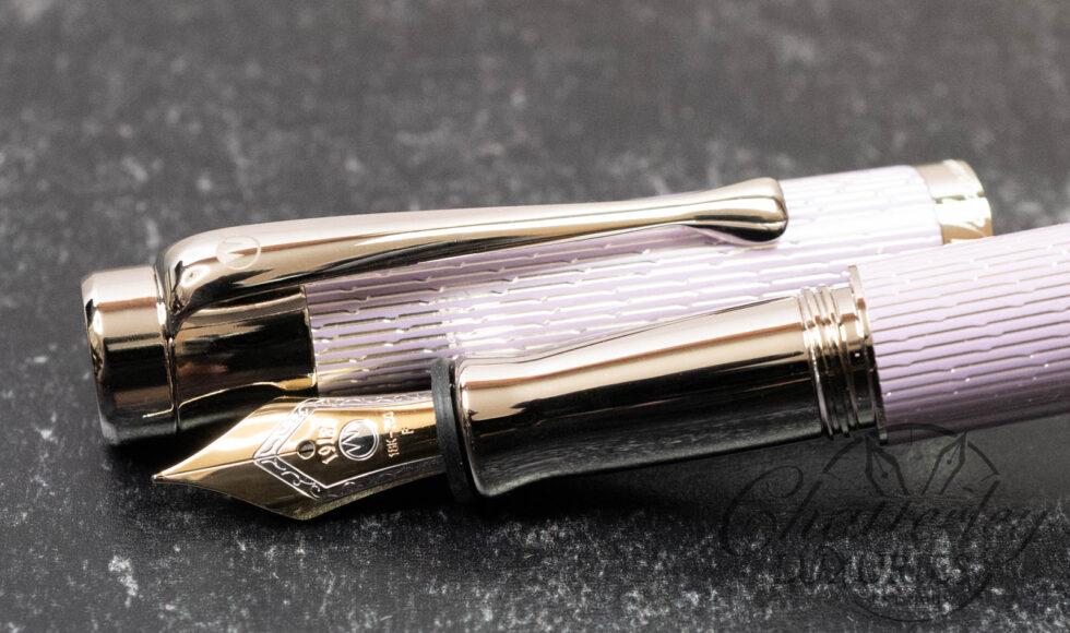 Waldmann Tango Imagination Lilac Guilloché Fountain Pen (Gold Nib)