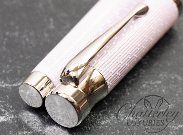 Waldmann Tango Imagination Lilac Guilloché Fountain Pen (Gold Nib) - Image 3