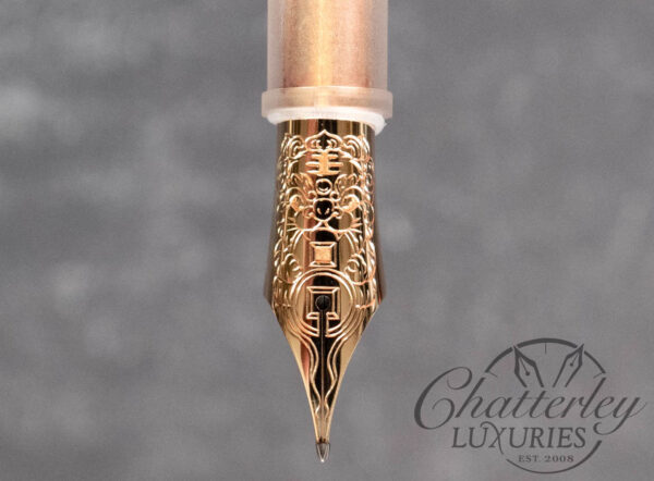 PENBBS 347 No.4 Third Edition Calligraphy 14k Tiger Nib - Image 2