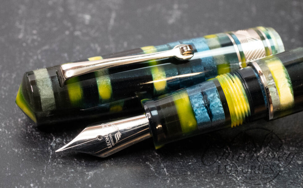 Leonardo Momento Zero Grande Mosaico Baobab Fountain Pen