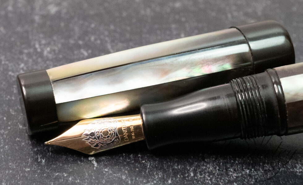 Danitrio Black Mother Of Pearl Fountain Pen
