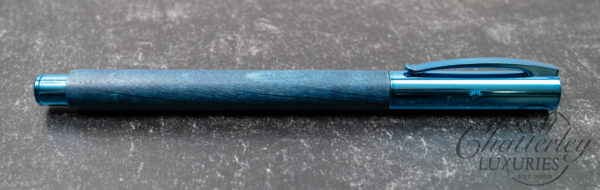 Faber Castell Ambition Blue Wood Fountain Pen - Image 2