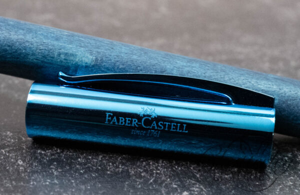 Faber Castell Ambition Blue Wood Fountain Pen - Image 3