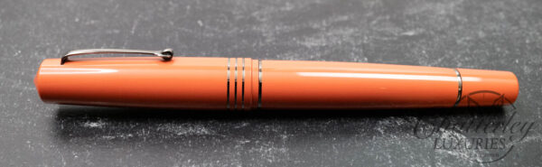Leonardo Momento Zero Grande Special Edition Salmon Ebonite Fountain Pen - Image 2