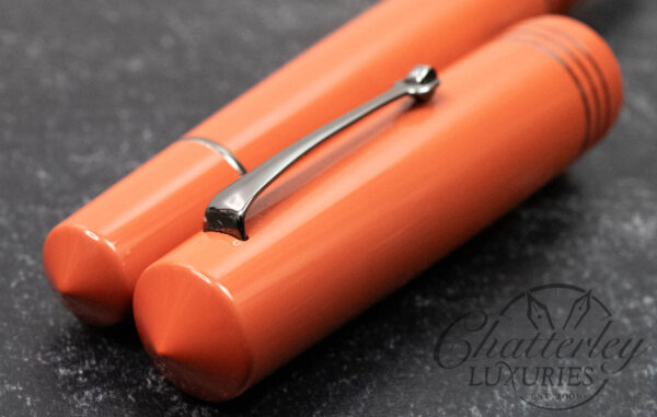 Leonardo Momento Zero Grande Special Edition Salmon Ebonite Fountain Pen - Image 3